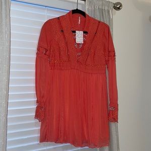 NWT Free People Coral Dress